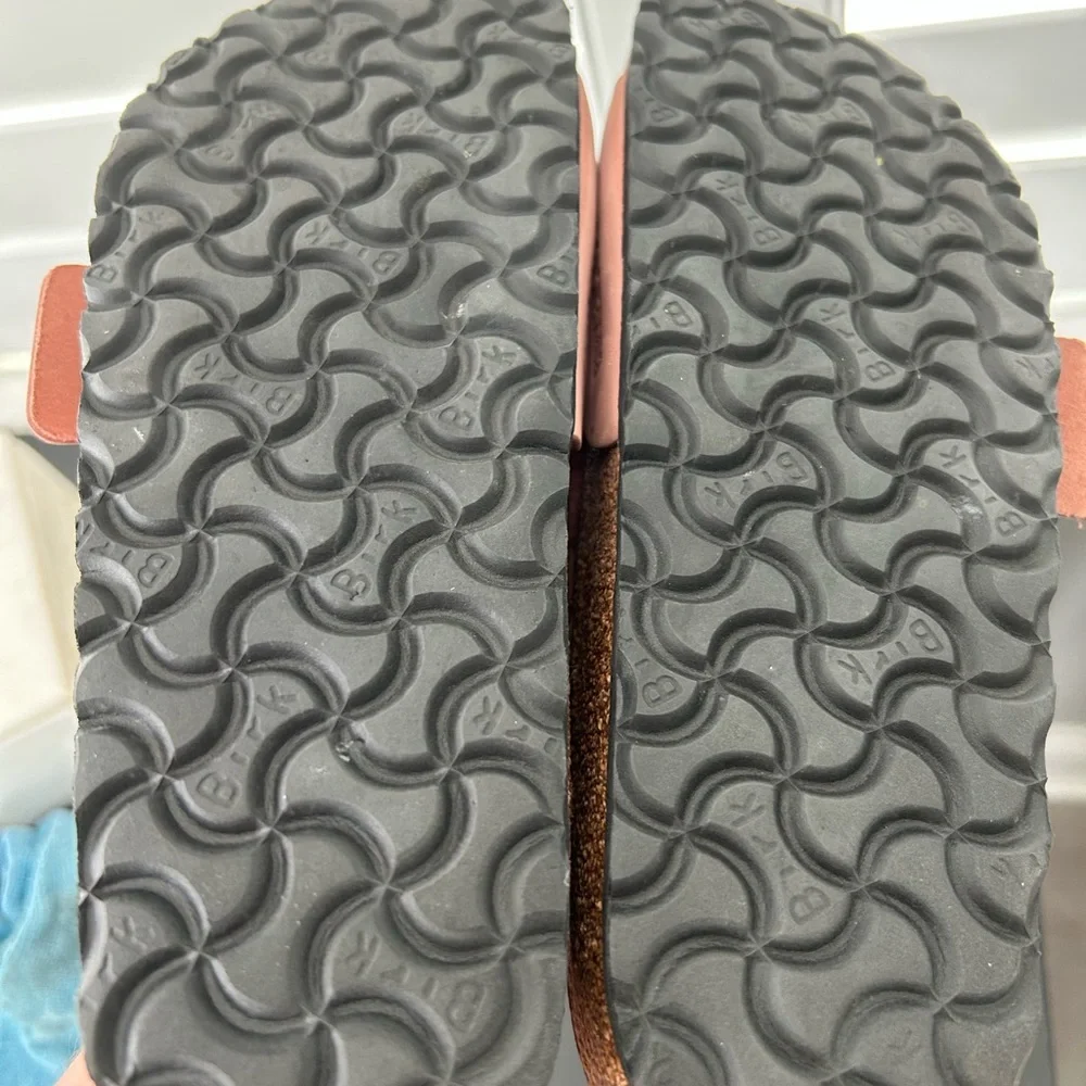 Birkenstick Madrid in Old Rose 37